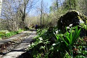 26 Su strada cementata in decisa salita